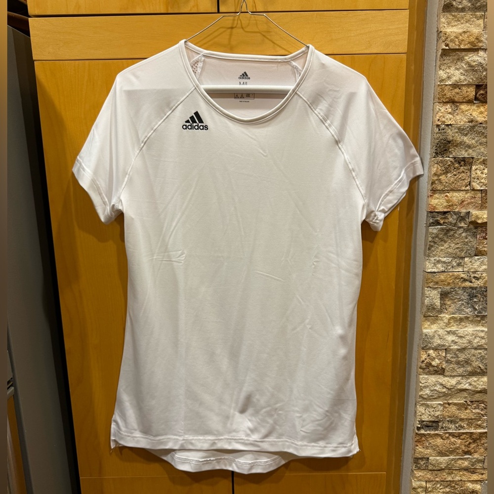 Adidas White Athletic T-Shirt